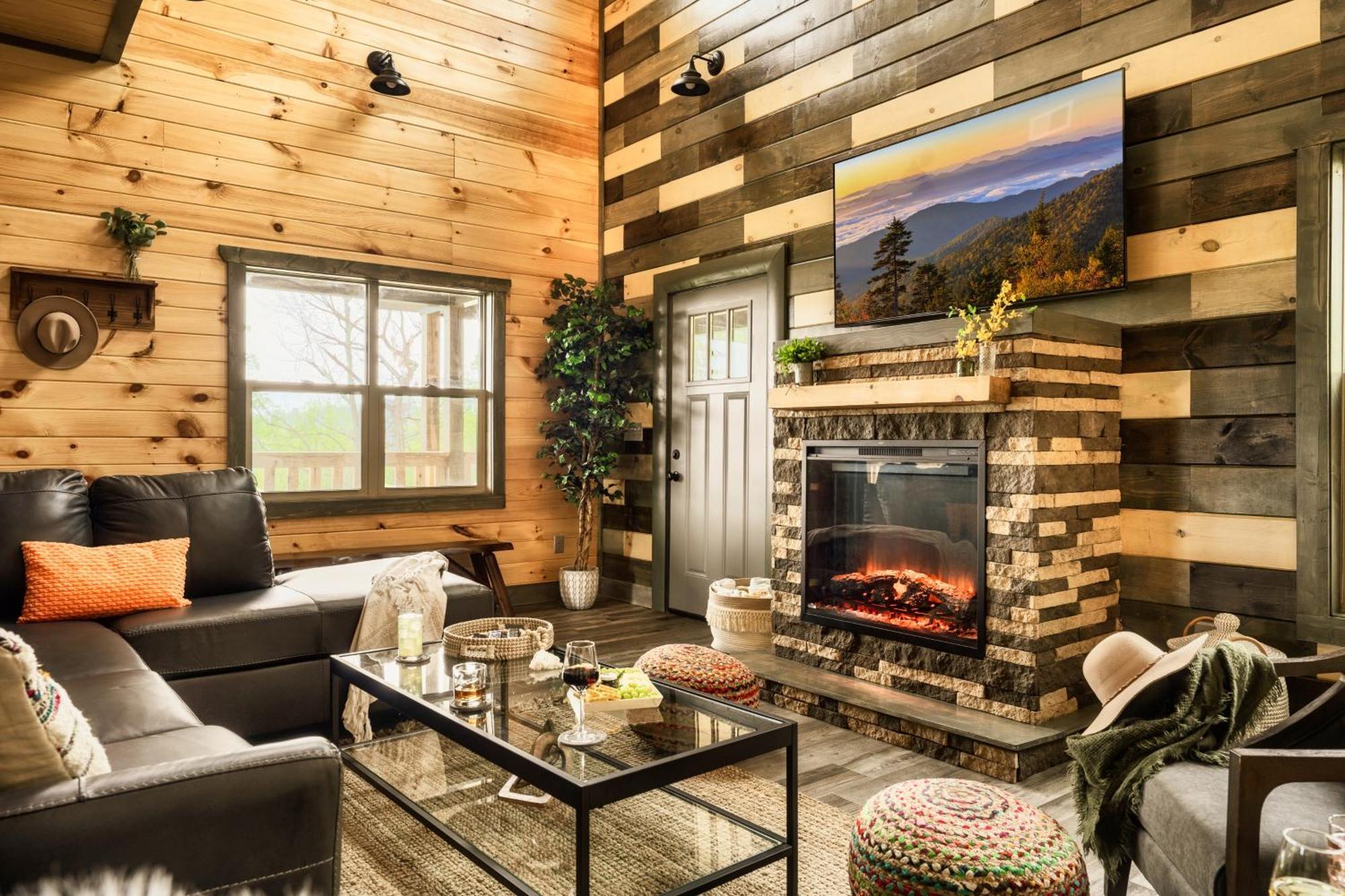 Mountainscape - Brand New Cabin W Views - Hottub - Firetable - Ps5 - Pooltable - 3 Pools Gatlinburg Zewnętrze zdjęcie